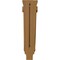 Ekena Millwork 6 3/4"W x 4 1/4"D x 27 1/2"H Extra Large Acanthus Pilaster Corbel, Cherry CORW07X04X27PACH - alternate 3